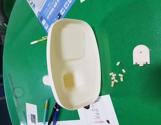 적외선치료기 Cnc 가공 / Bottom 내부