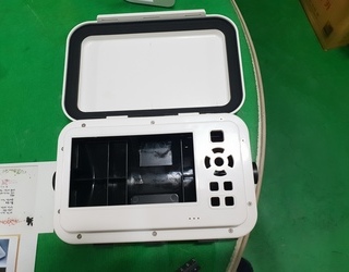 어망감지기 모니터 시사출로 고무패킹 조립