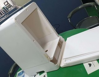냉각기 도색 작업중 2